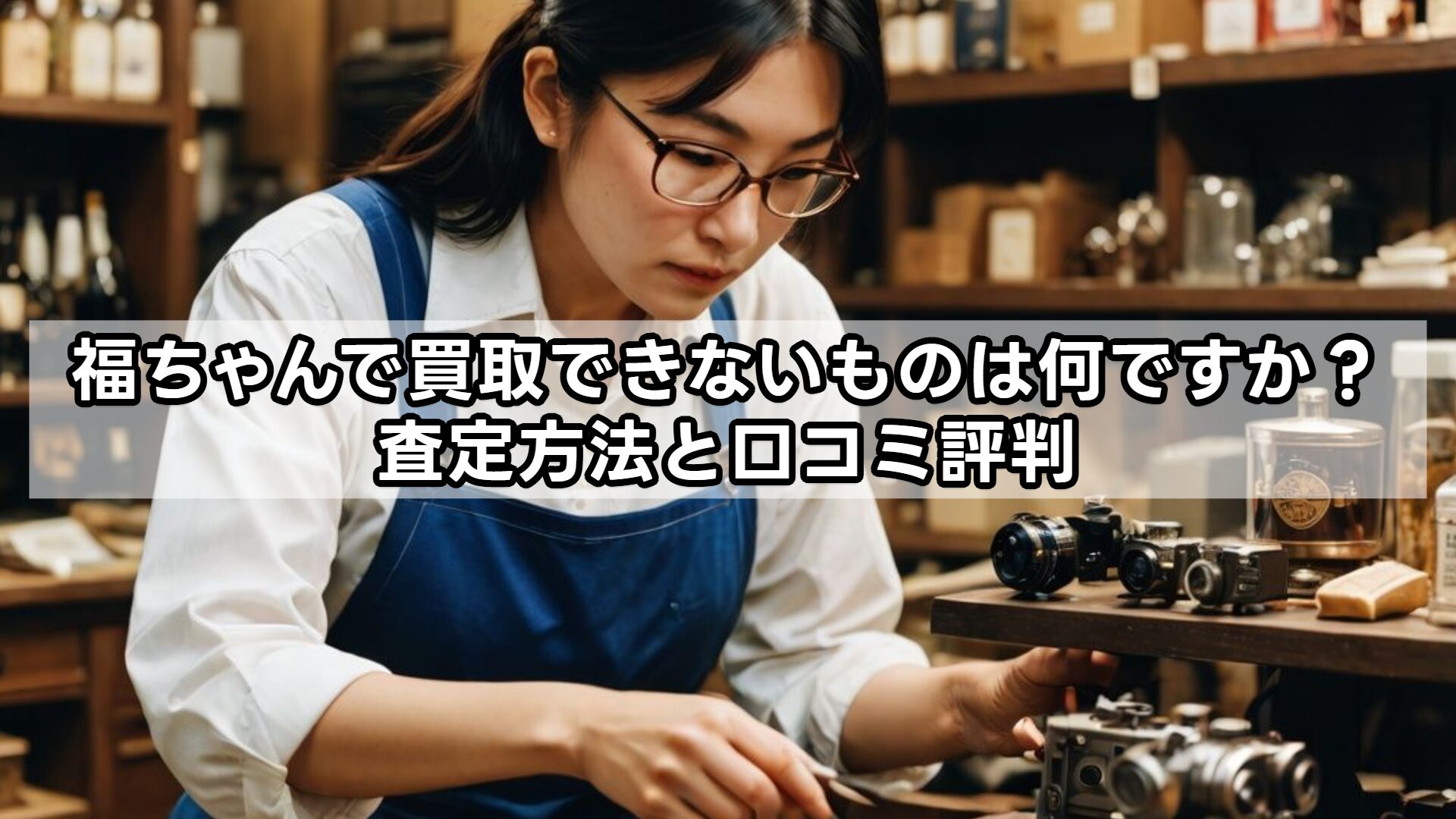福ちゃんで買取できないものは何ですか?査定方法と口コミ評判