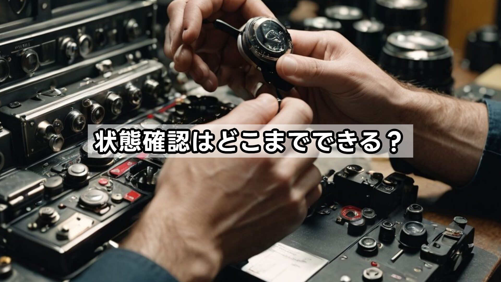 状態確認はどこまでできる？