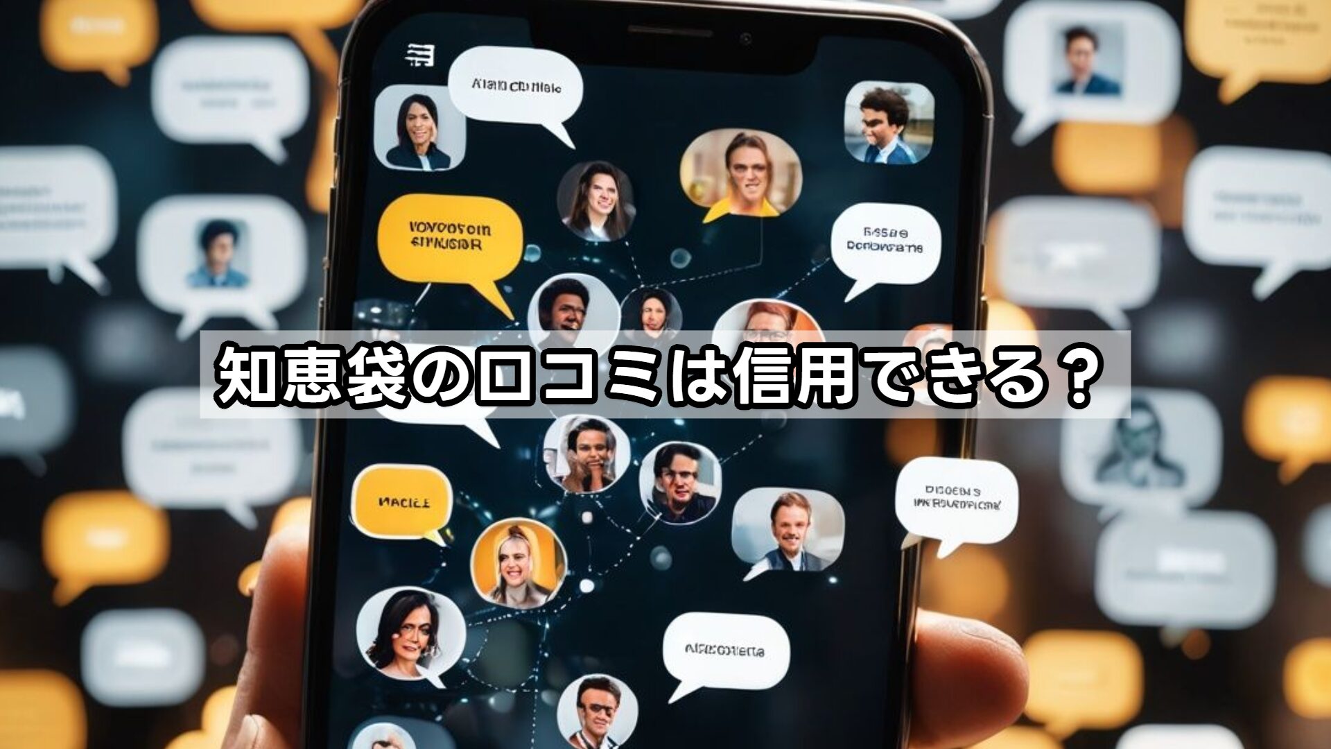 知恵袋の口コミは信用できる?