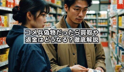 コメ兵偽物だったら買取や返金はどうなる？徹底解説