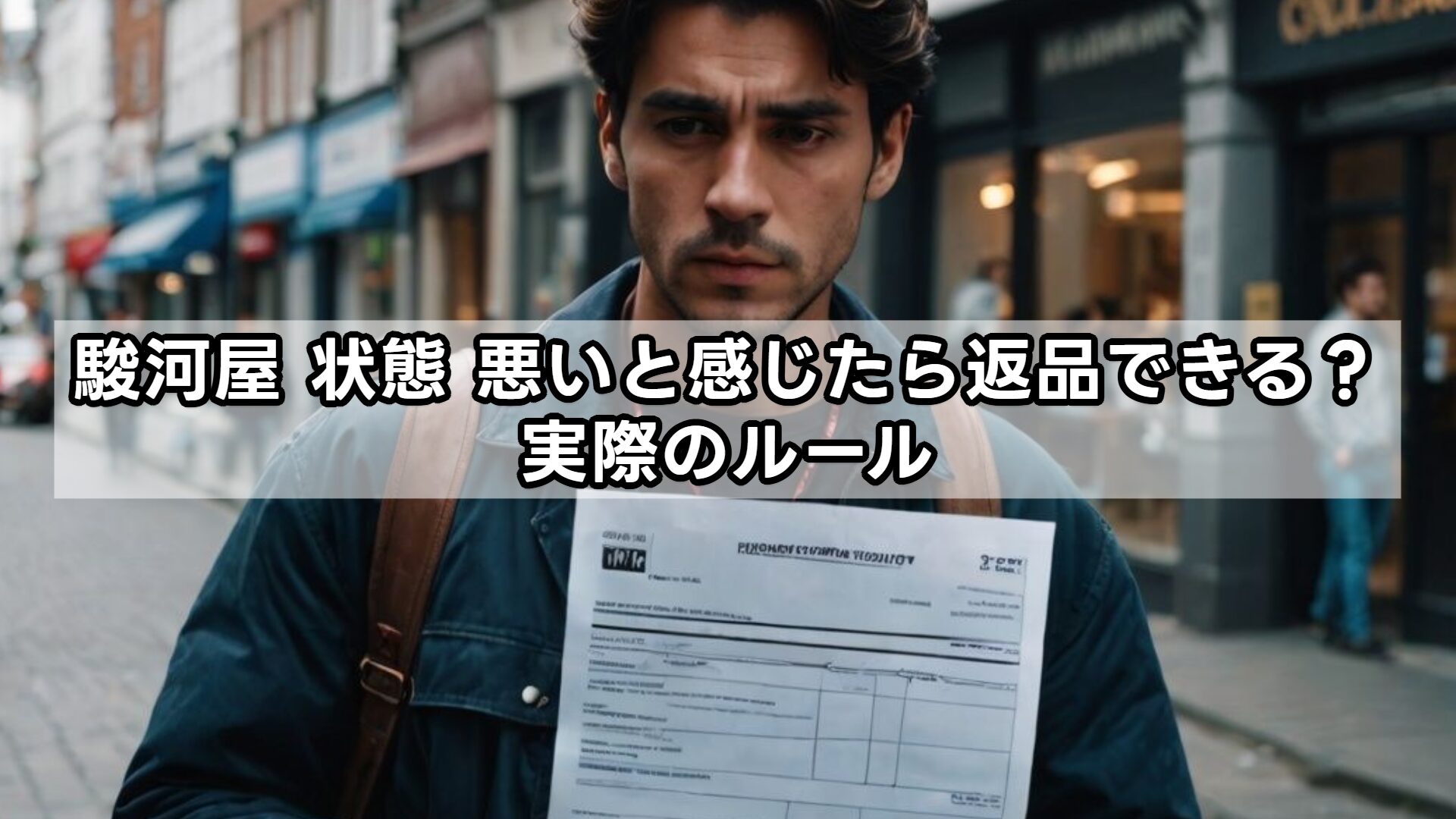 駿河屋 状態 悪いと感じたら返品できる？実際のルール
