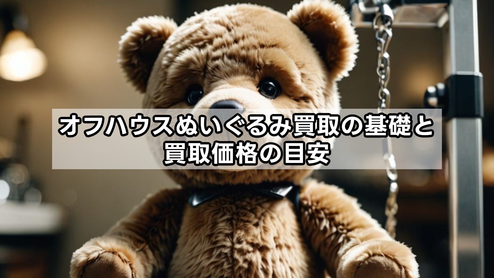 オフハウスぬいぐるみ買取の基礎と買取価格の目安