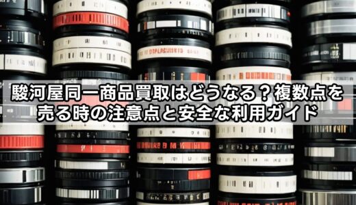 駿河屋同一商品買取はどうなる？複数点を売る時の注意点と安全な利用ガイド