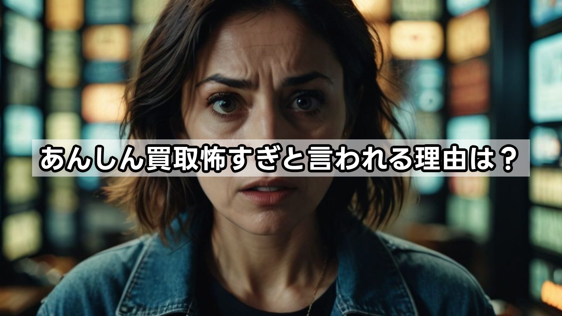 あんしん買取怖すぎと言われる理由は?