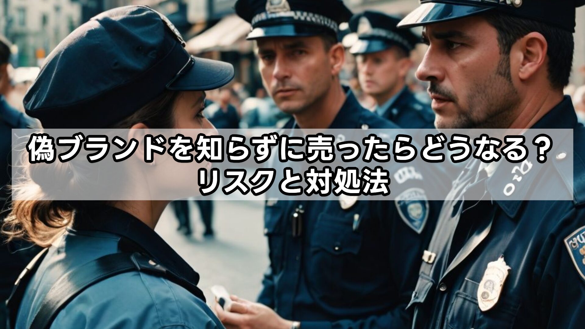偽ブランドを知らずに売ったらどうなる?リスクと対処法
