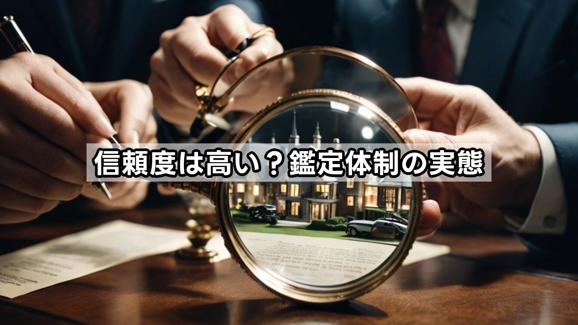 信頼度は高い？鑑定体制の実態