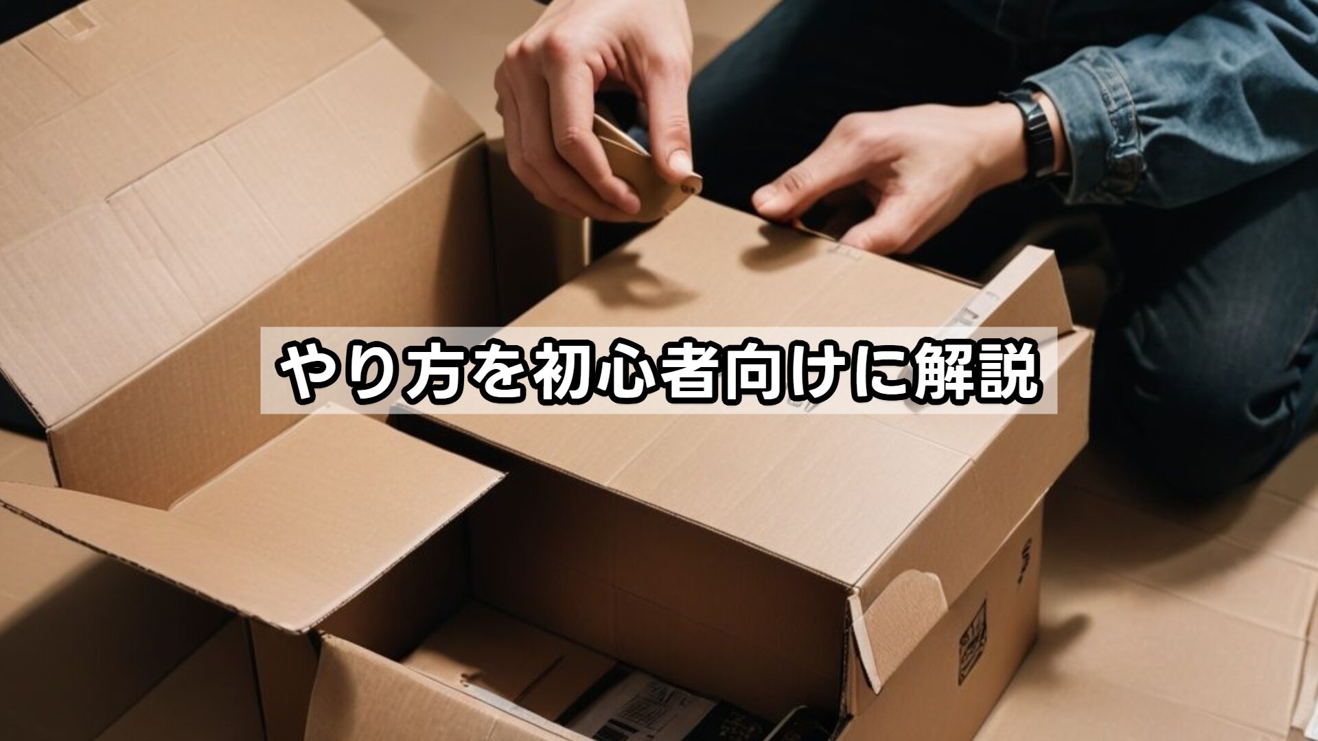 やり方を初心者向けに解説