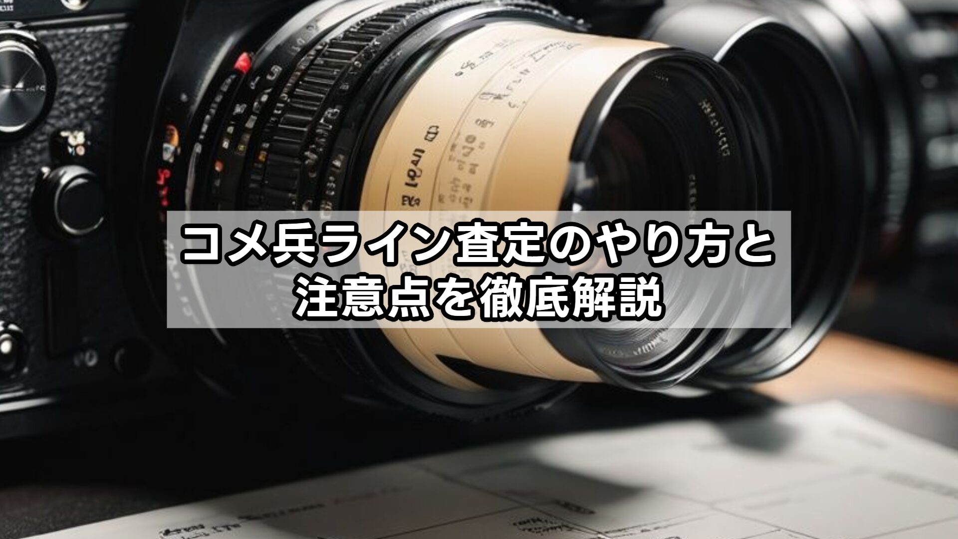 コメ兵ライン査定のやり方と注意点を徹底解説