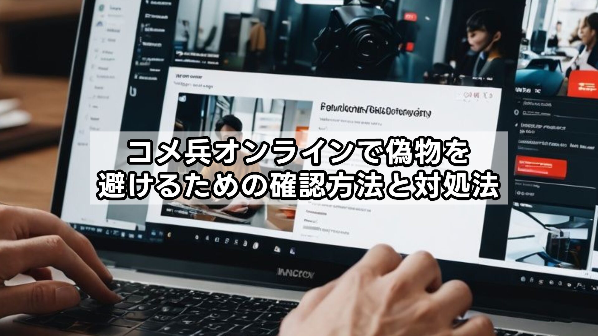 コメ兵オンラインで偽物を避けるための確認方法と対処法
