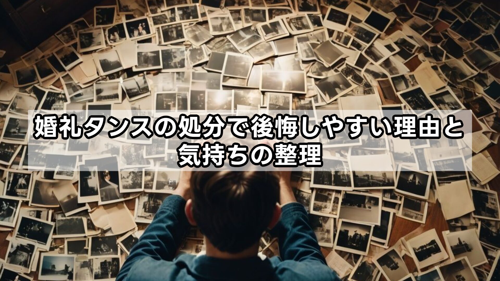 婚礼タンスの処分で後悔しやすい理由と気持ちの整理
