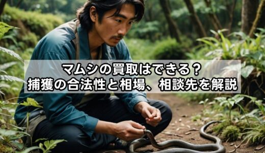 マムシの買取はできる？捕獲の合法性と相場、相談先を解説