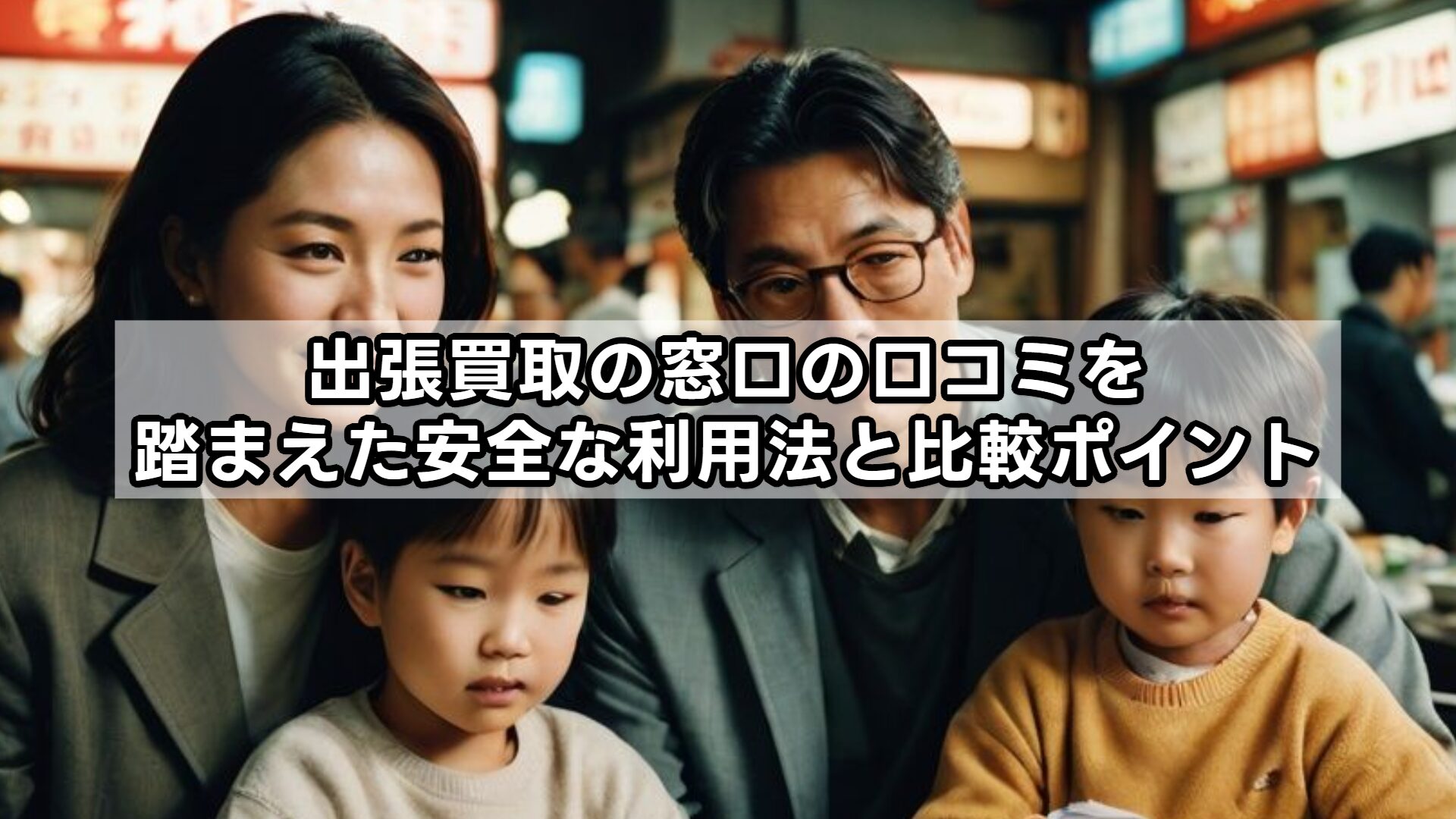 出張買取の窓口の口コミを踏まえた安全な利用法と比較ポイント