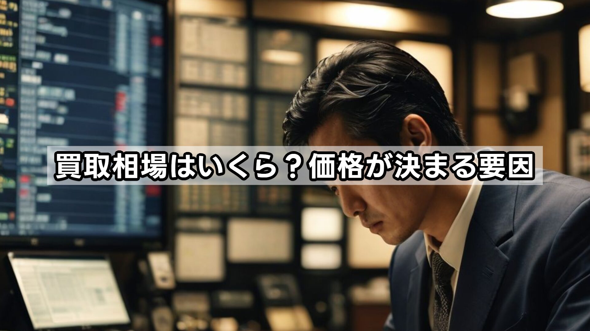 買取相場はいくら？価格が決まる要因