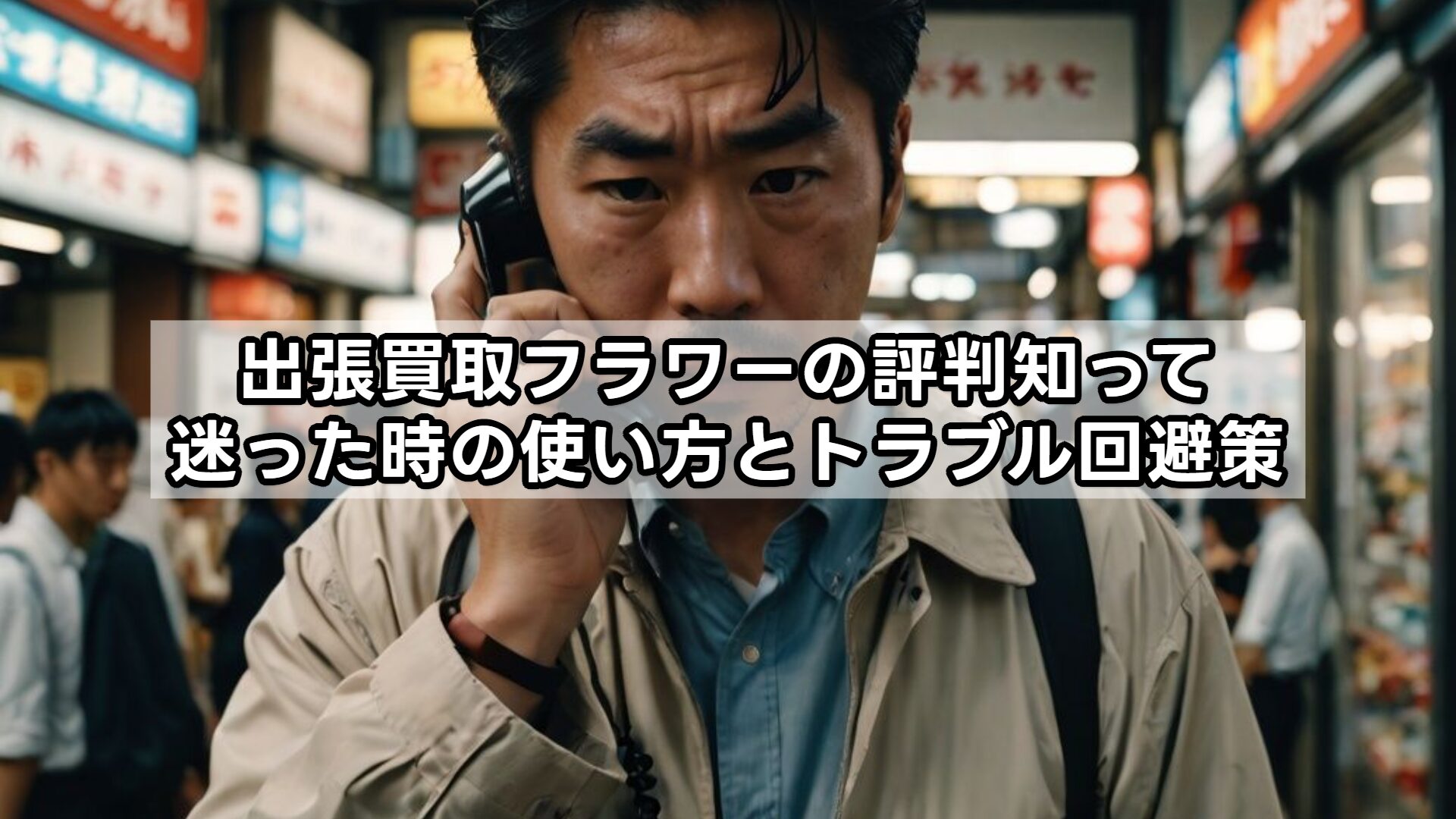 出張買取フラワーの評判知って迷った時の使い方とトラブル回避策