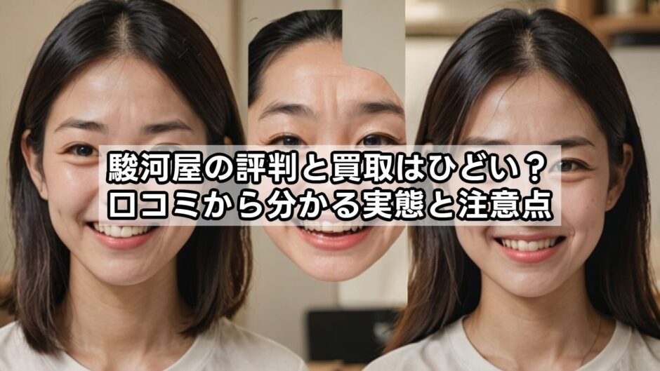 駿河屋の評判と買取はひどい？口コミから分かる実態と注意点