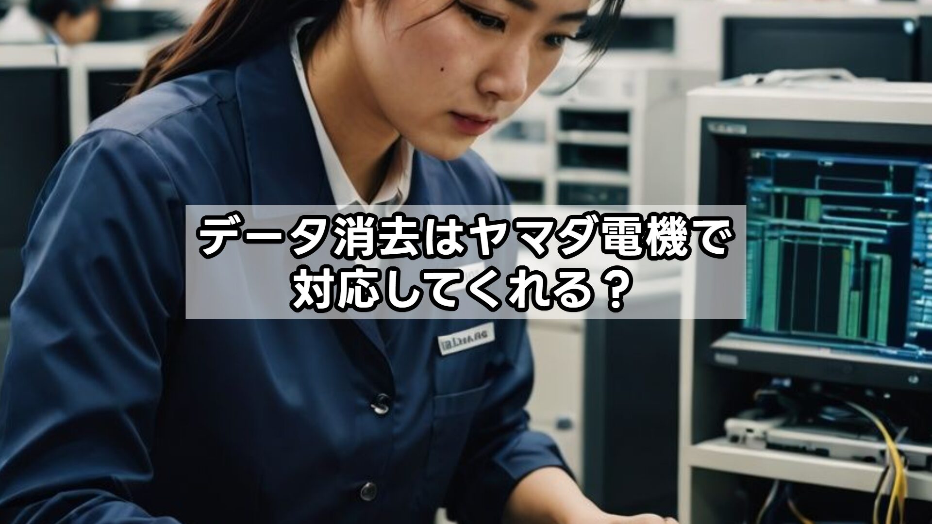 データ消去はヤマダ電機で対応してくれる？