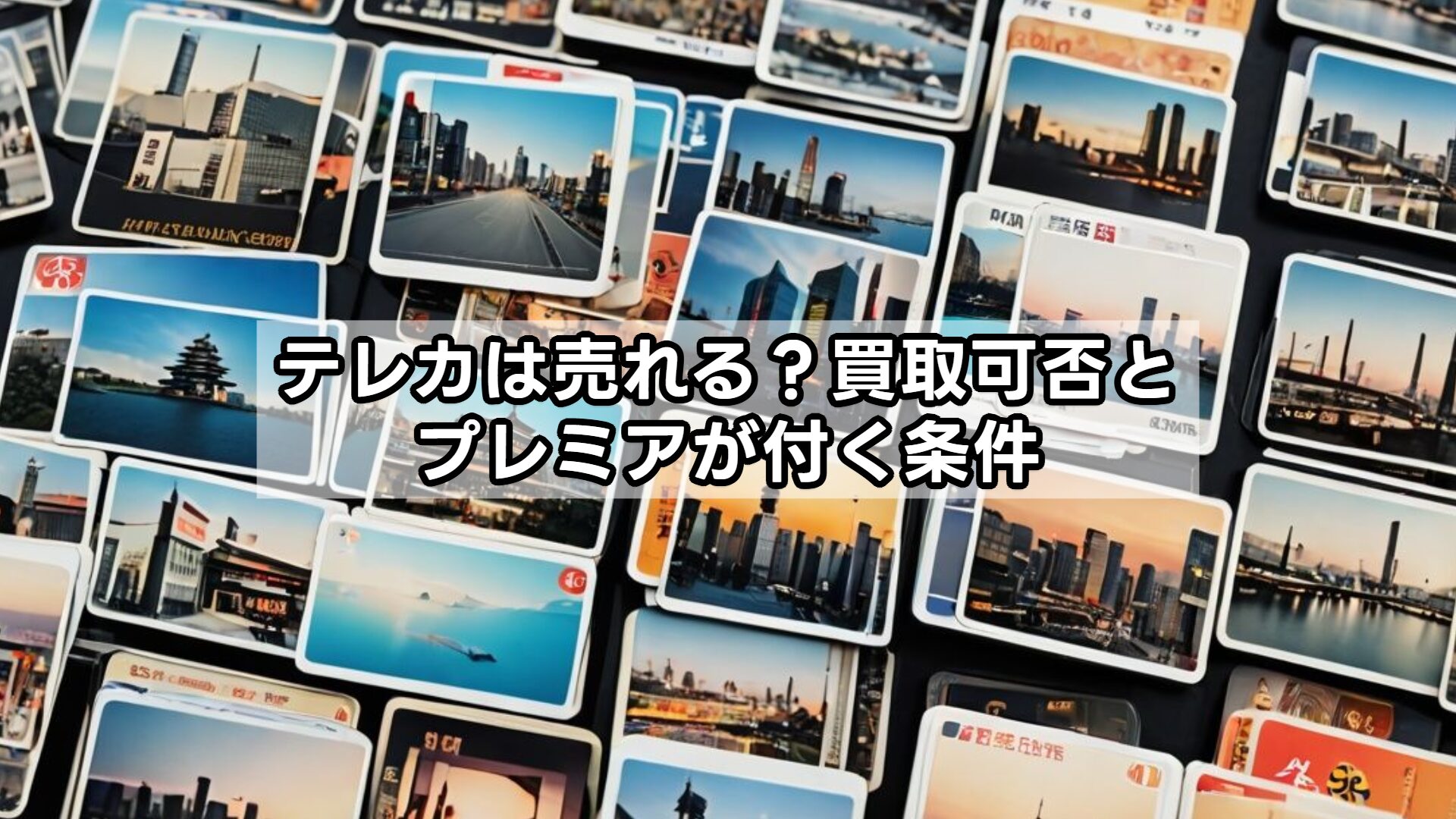 テレカは売れる？買取可否とプレミアが付く条件