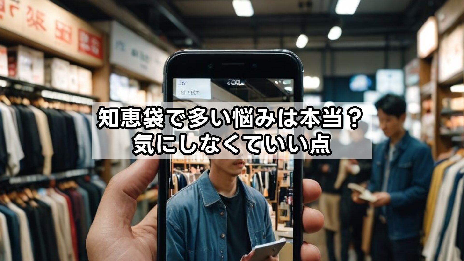 知恵袋で多い悩みは本当？気にしなくていい点