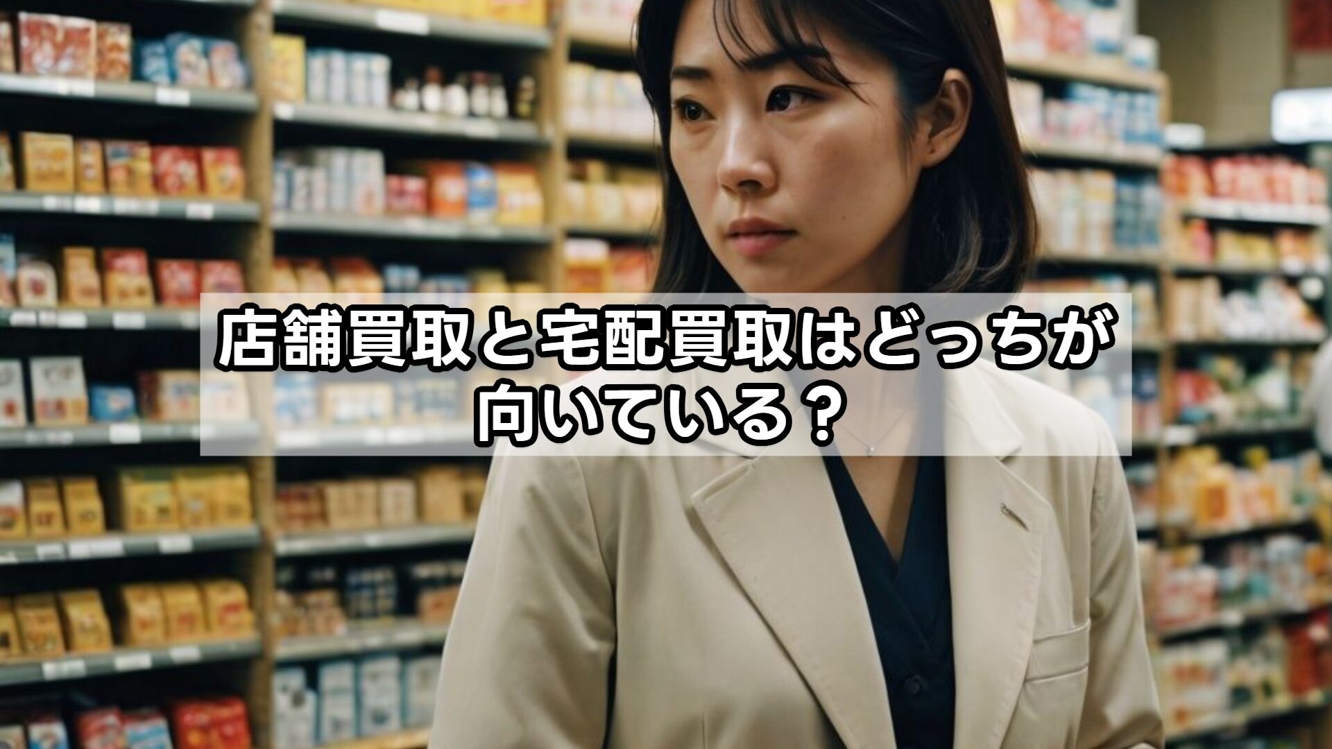 店舗買取と宅配買取はどっちが向いている？