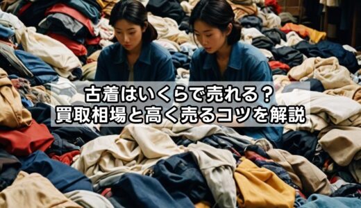 古着はいくらで売れる？買取相場と高く売るコツを解説