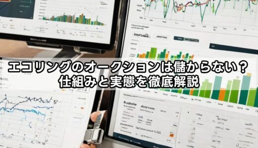 エコリングのオークションは儲からない？仕組みと実態を徹底解説