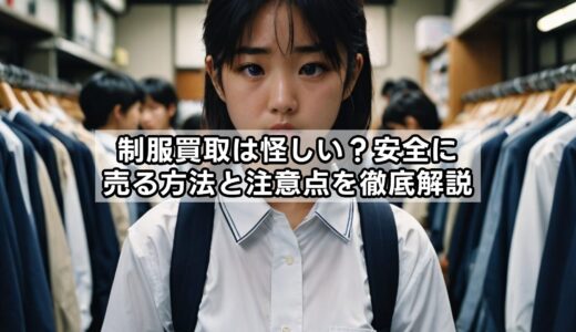 制服買取は怪しい？安全に売る方法と注意点を徹底解説