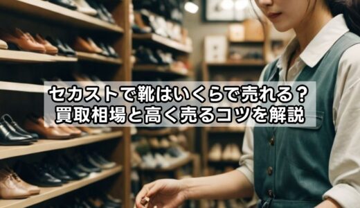 セカストで靴はいくらで売れる？買取相場と高く売るコツを解説