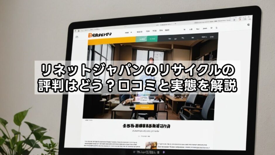 リネットジャパンのリサイクルの評判はどう？口コミと実態を解説