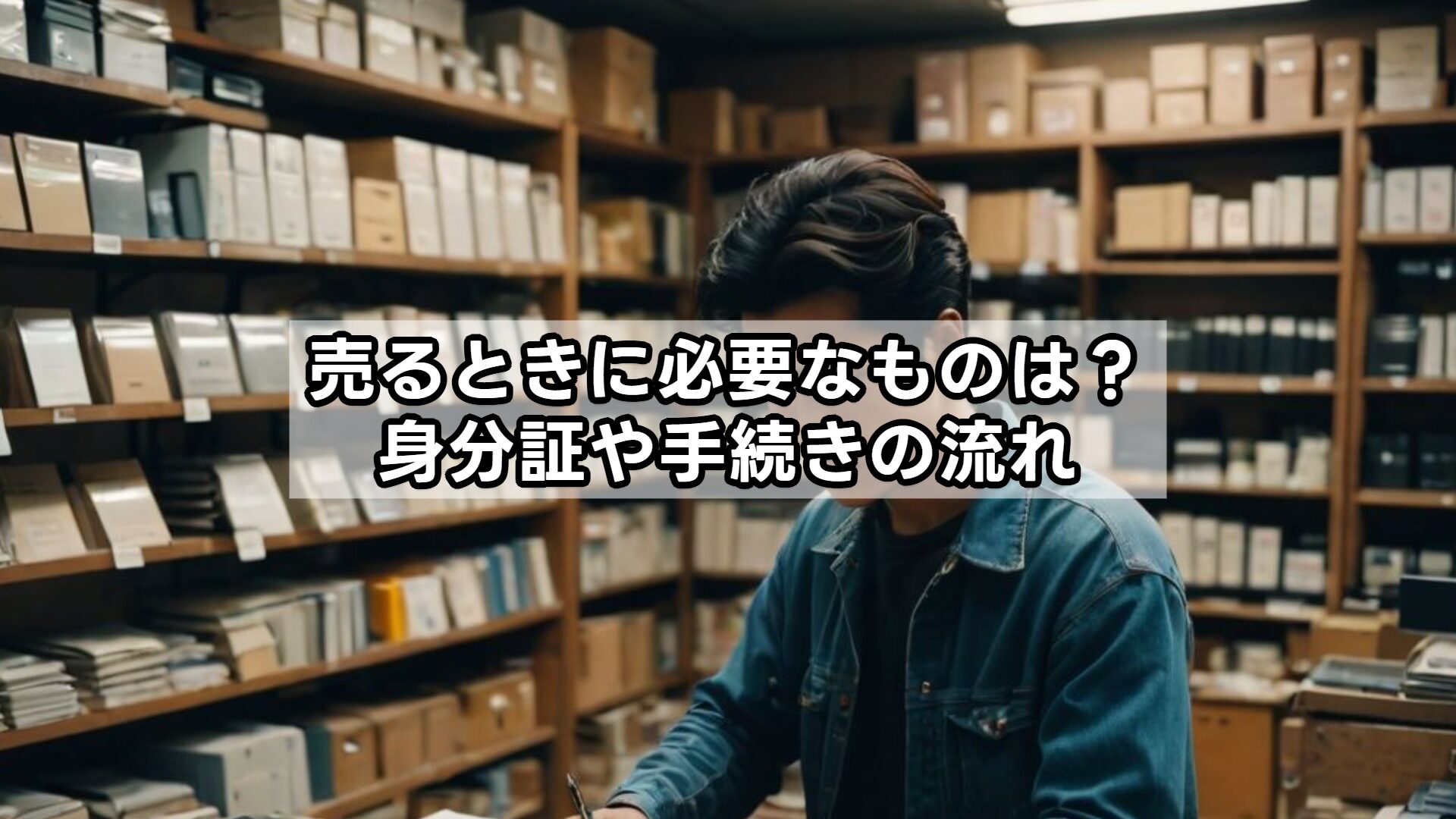 売るときに必要なものは?身分証や手続きの流れ