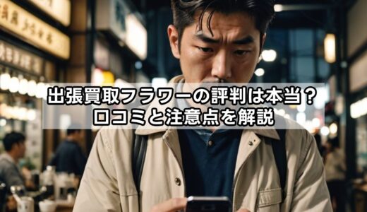 出張買取フラワーの評判は本当？口コミと注意点を解説