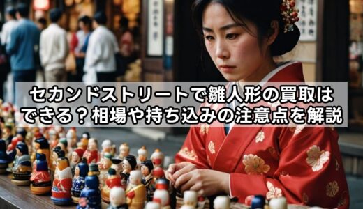 セカンドストリートで雛人形の買取はできる？相場や持ち込みの注意点を解説