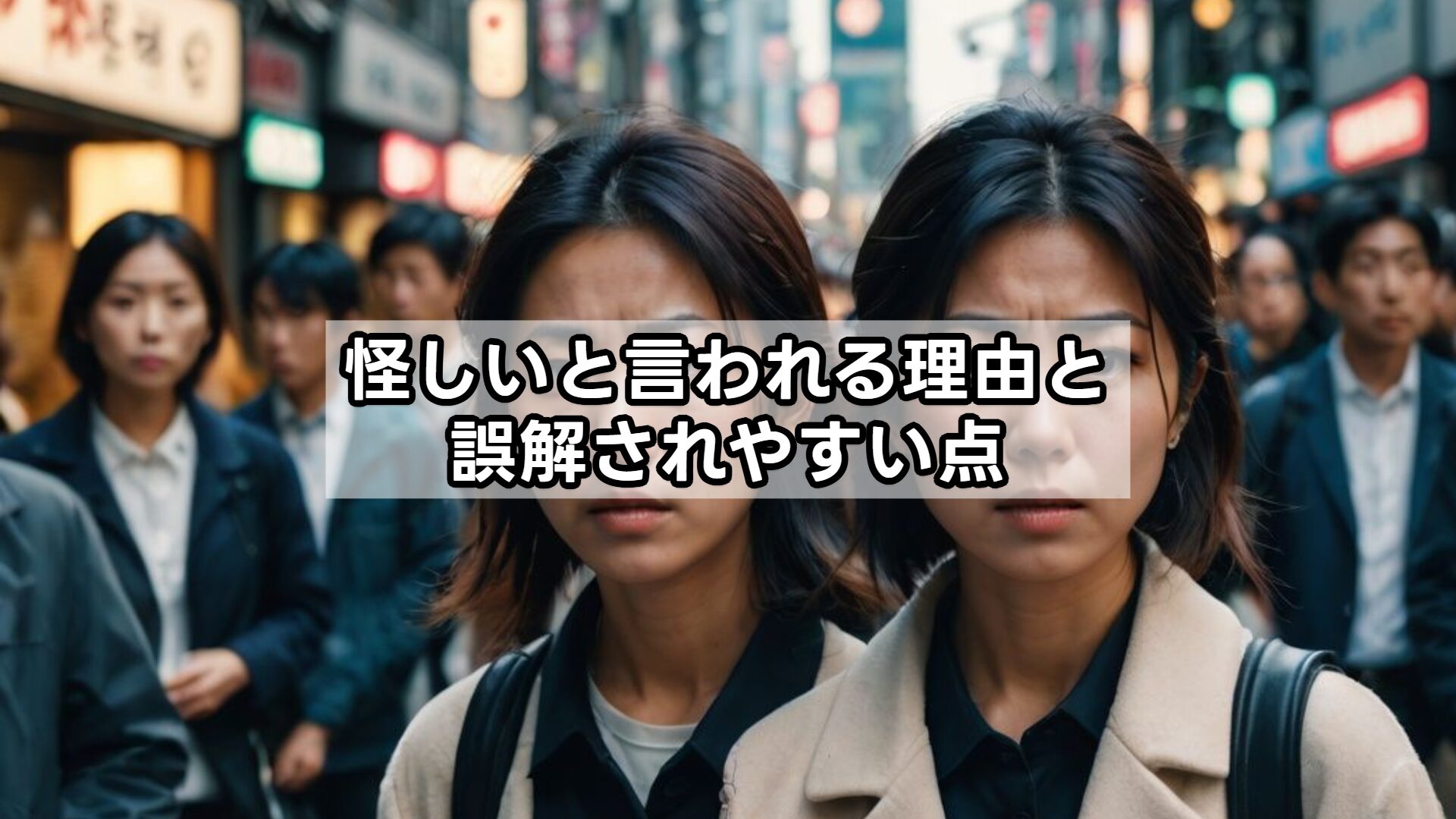 怪しいと言われる理由と誤解されやすい点