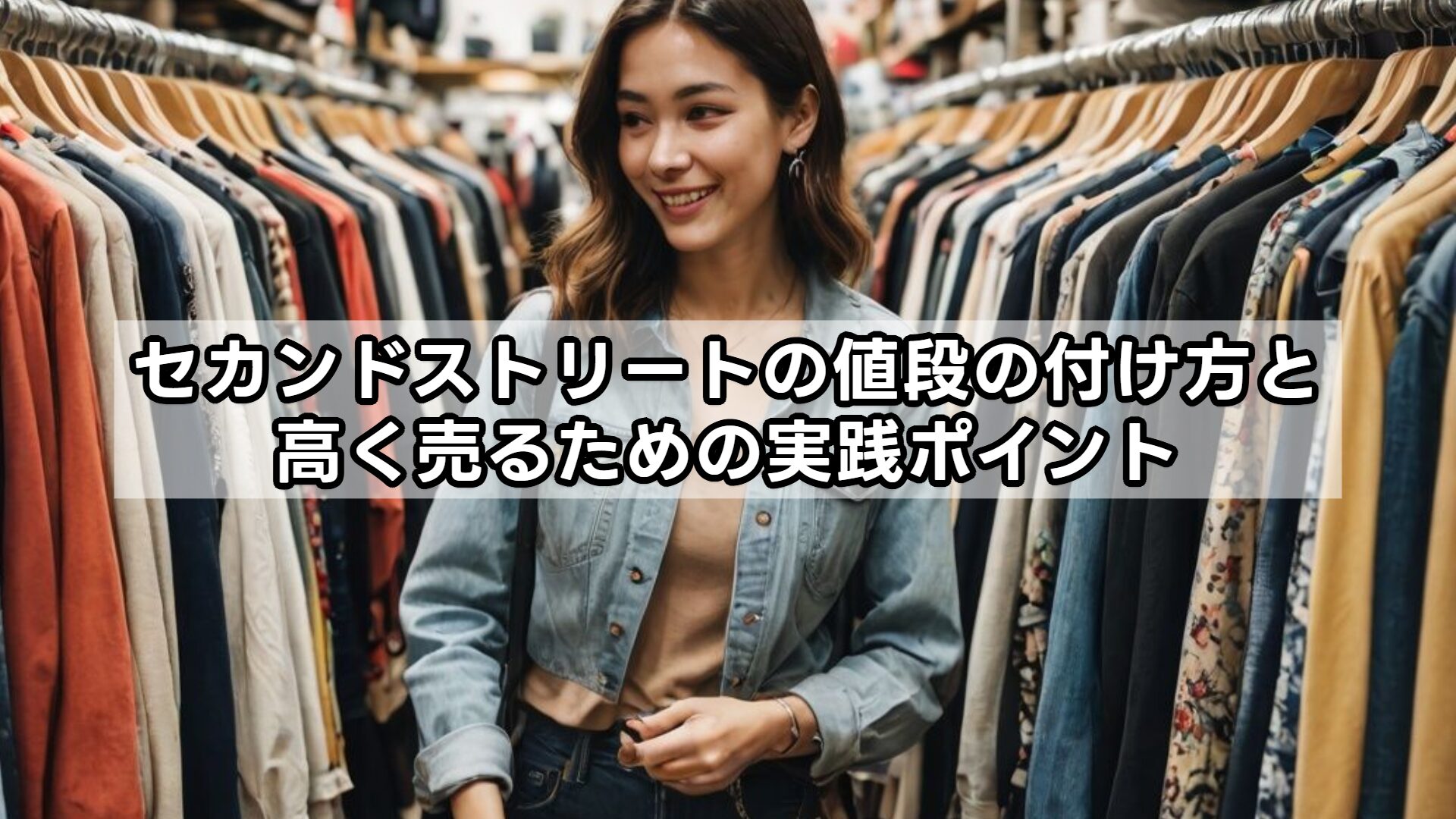 セカンドストリートの値段の付け方と高く売るための実践ポイント