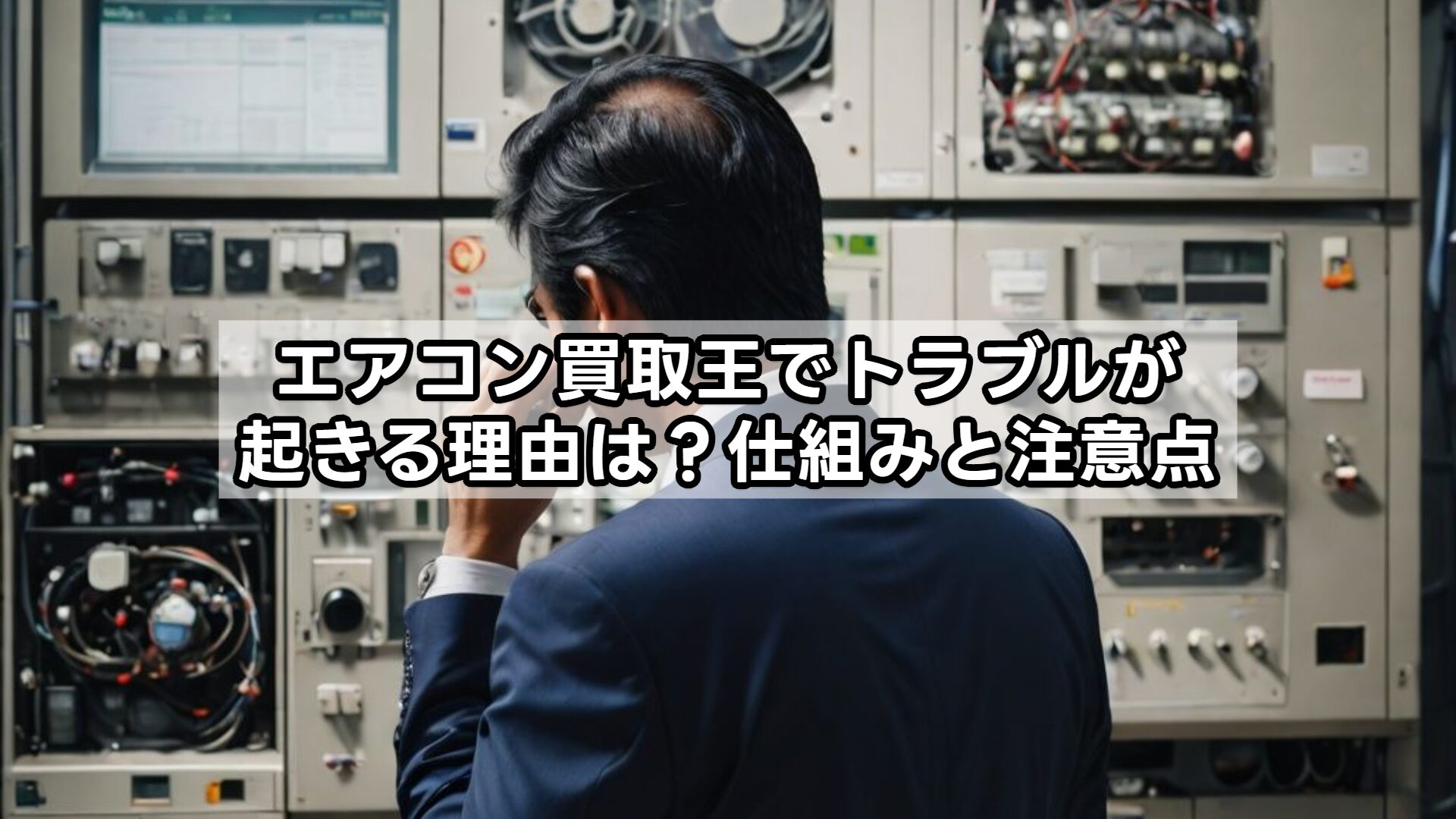 エアコン買取王でトラブルが起きる理由は？仕組みと注意点