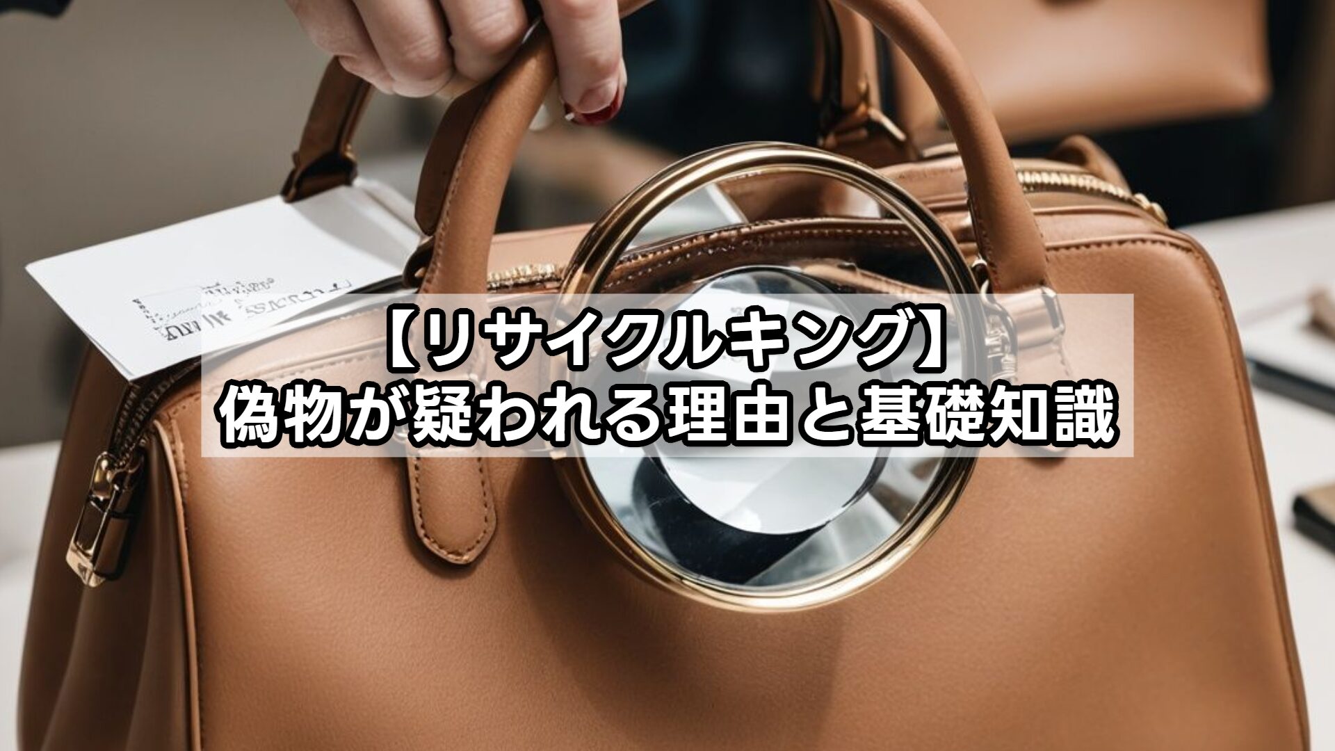 【リサイクルキング】偽物が疑われる理由と基礎知識