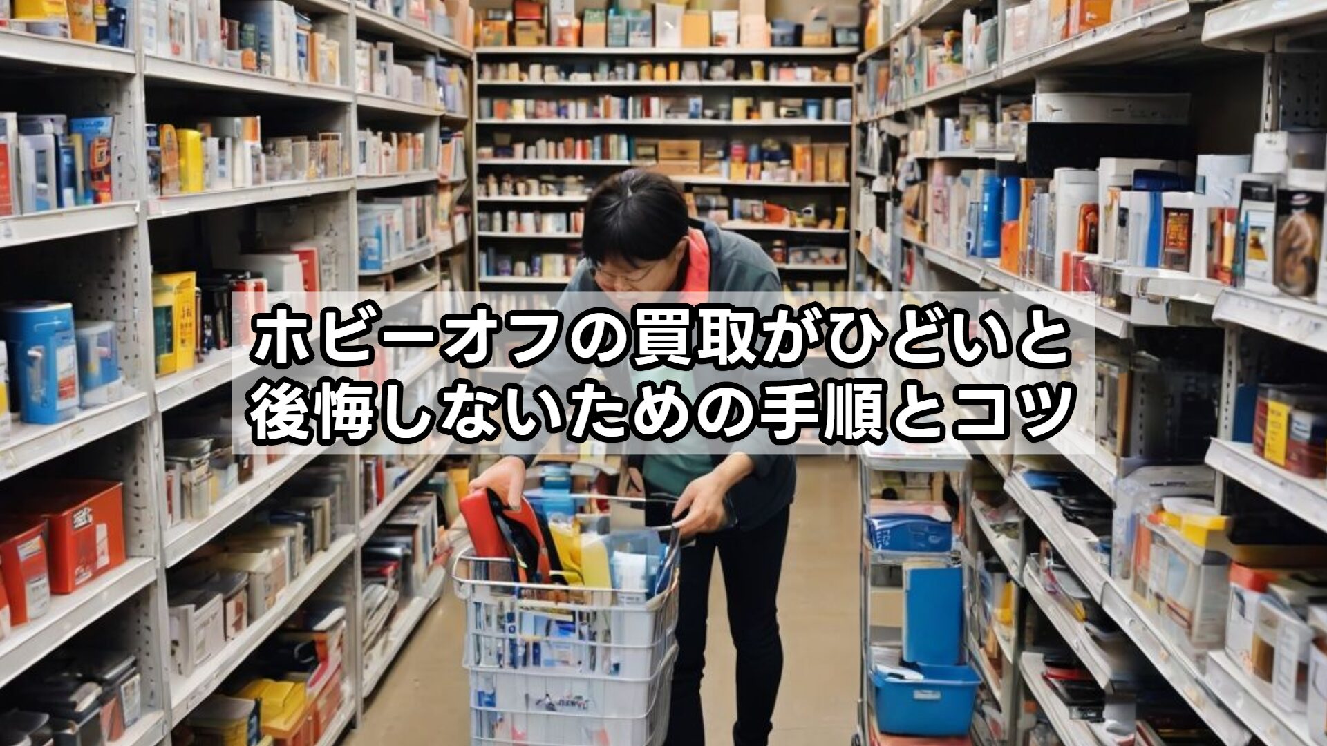 ホビーオフの買取がひどいと後悔しないための手順とコツ