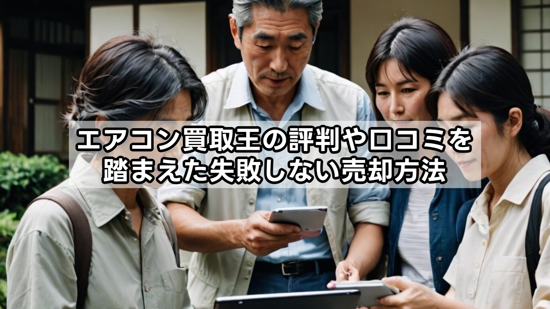 エアコン買取王の評判や口コミを踏まえた失敗しない売却方法