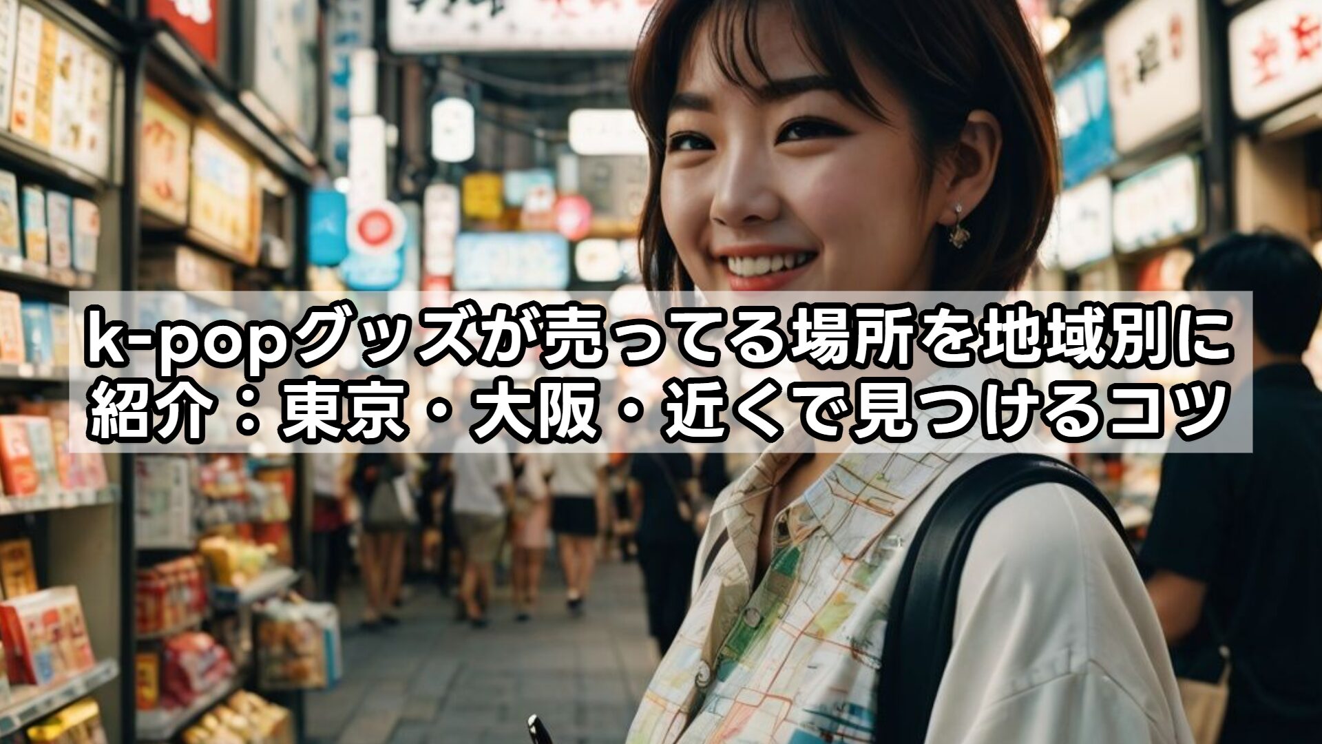 k-popグッズが売ってる場所を地域別に紹介：東京・大阪・近くで見つけるコツ