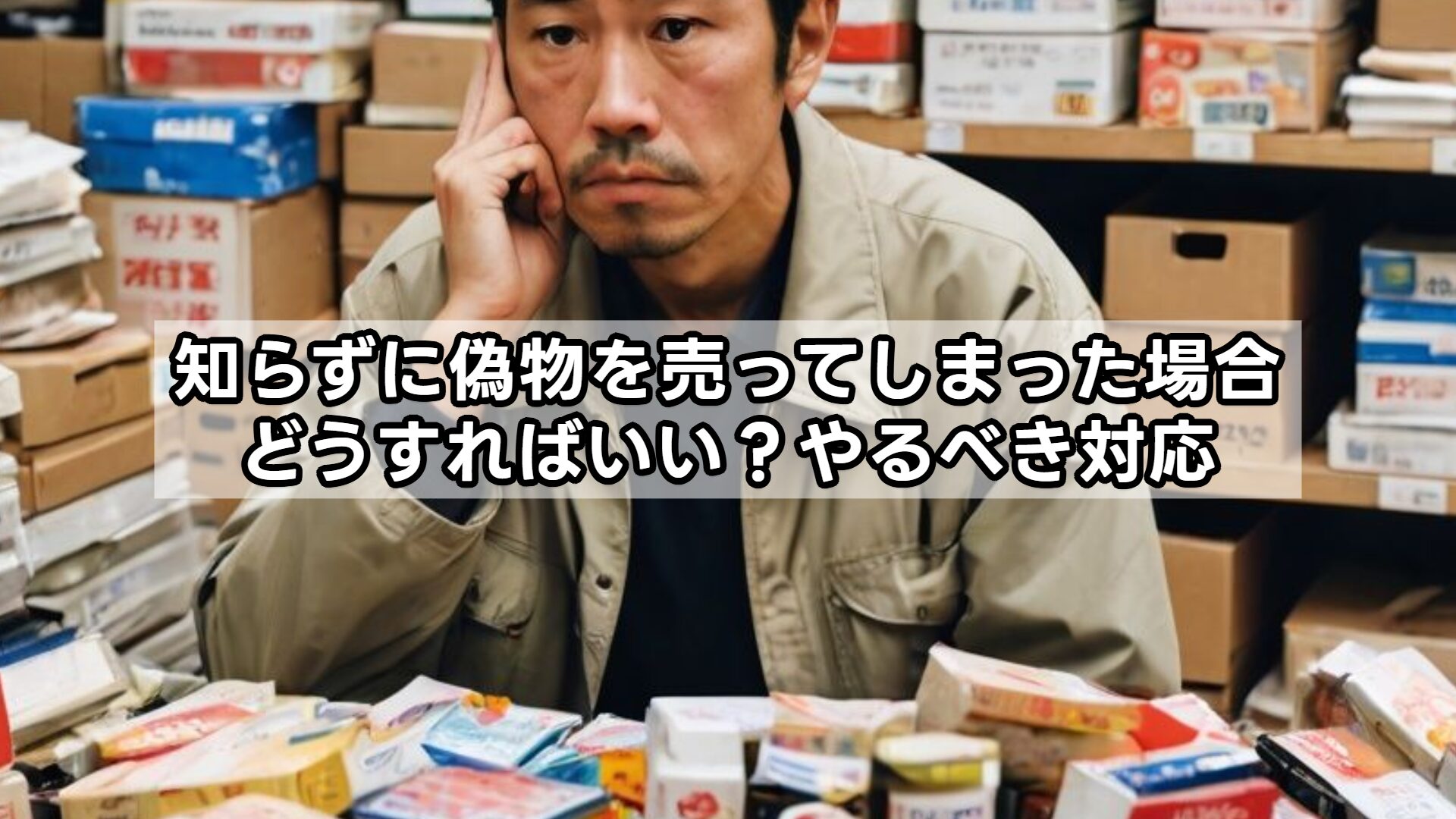 知らずに偽物を売ってしまった場合どうすればいい?やるべき対応