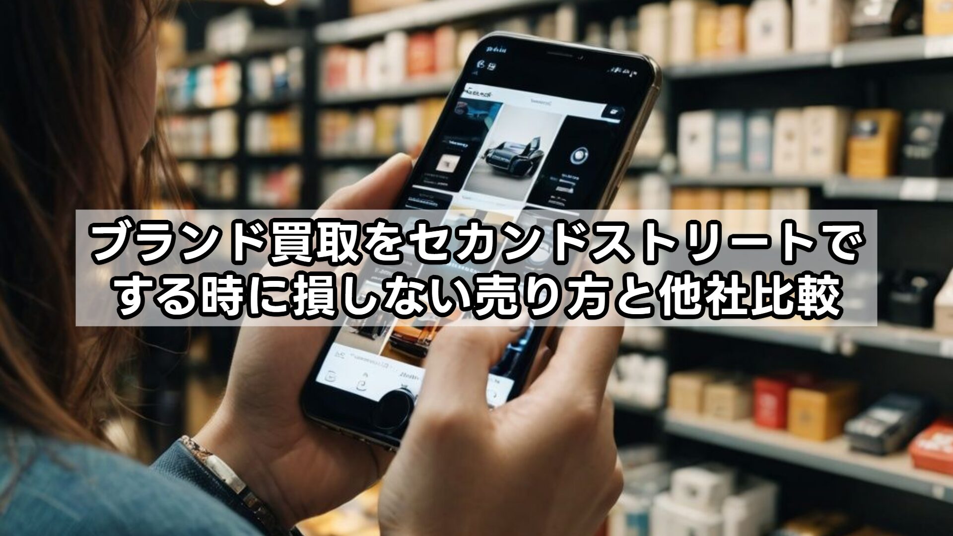 ブランド買取をセカンドストリートでする時に損しない売り方と他社比較