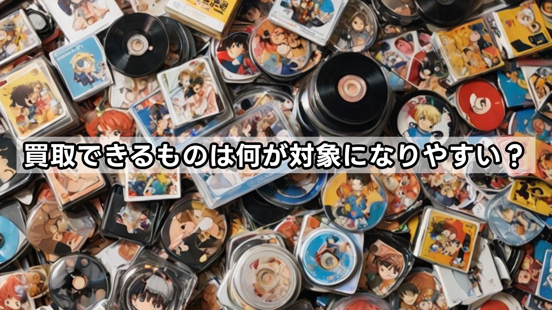 買取できるものは何が対象になりやすい？