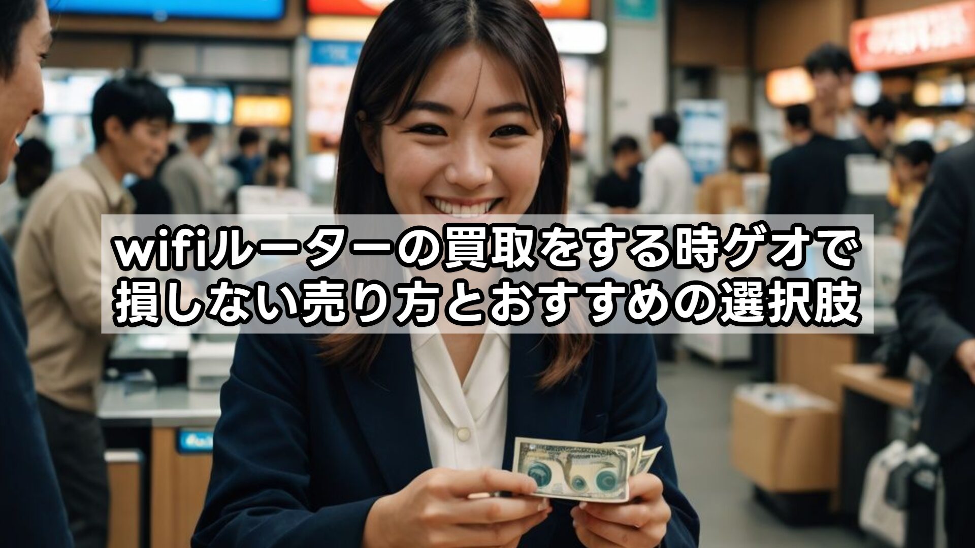 wifiルーターの買取をする時ゲオで損しない売り方とおすすめの選択肢
