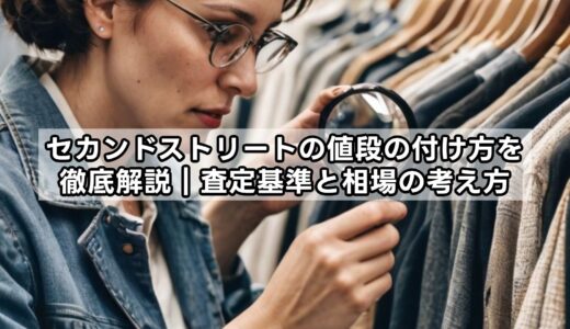 セカンドストリートの値段の付け方を徹底解説｜査定基準と相場の考え方
