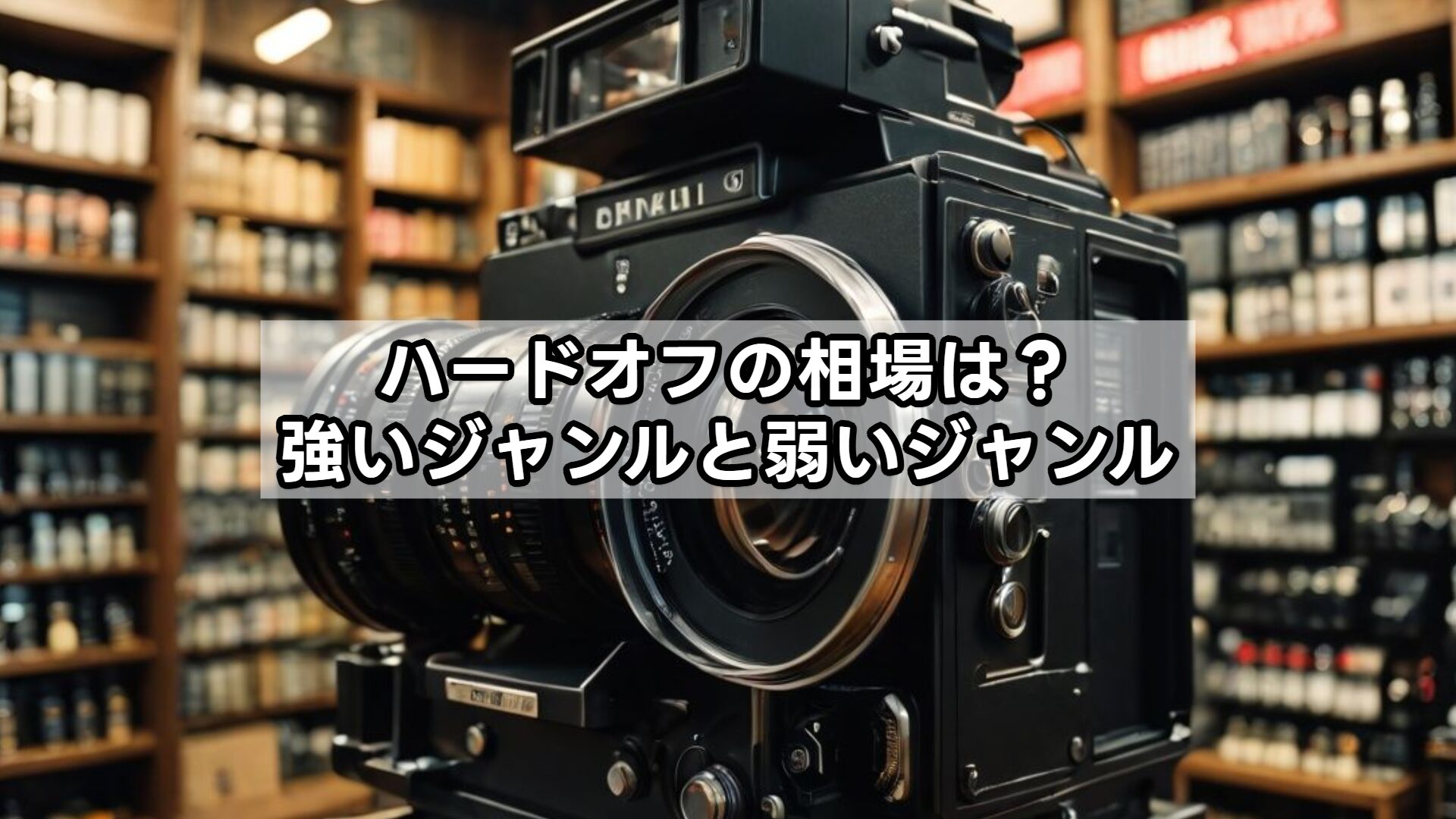 ハードオフの相場は？強いジャンルと弱いジャンル