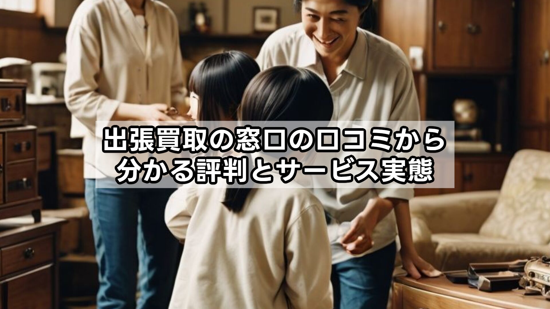 出張買取の窓口の口コミから分かる評判とサービス実態