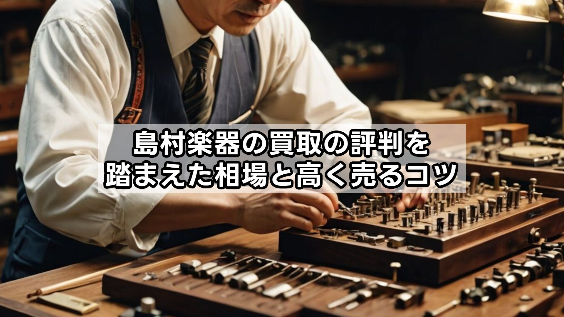 島村楽器の買取の評判を踏まえた相場と高く売るコツ