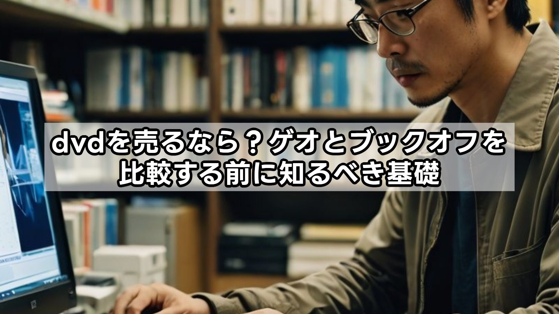 dvdを売るなら？ゲオとブックオフを比較する前に知るべき基礎