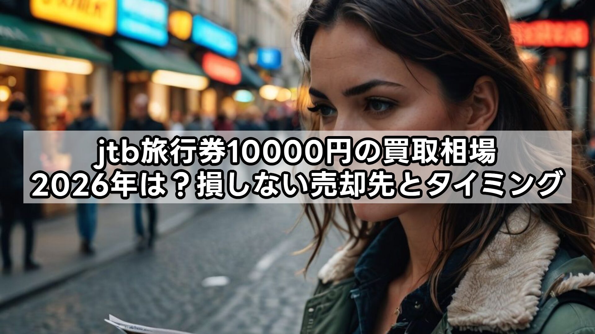 jtb旅行券10000円の買取相場、2026年は？損しない売却先とタイミング