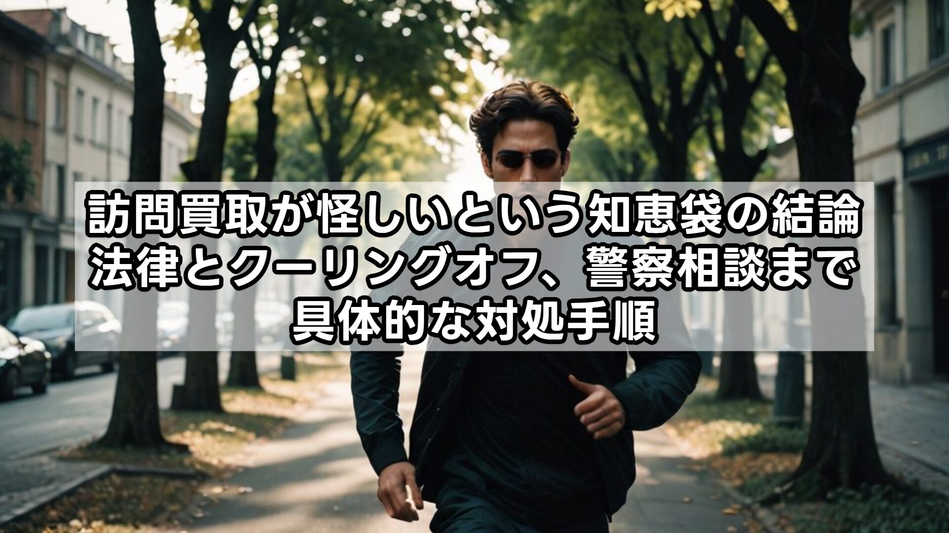 訪問買取が怪しいという知恵袋の結論｜法律とクーリングオフ、警察相談まで具体的な対処手順