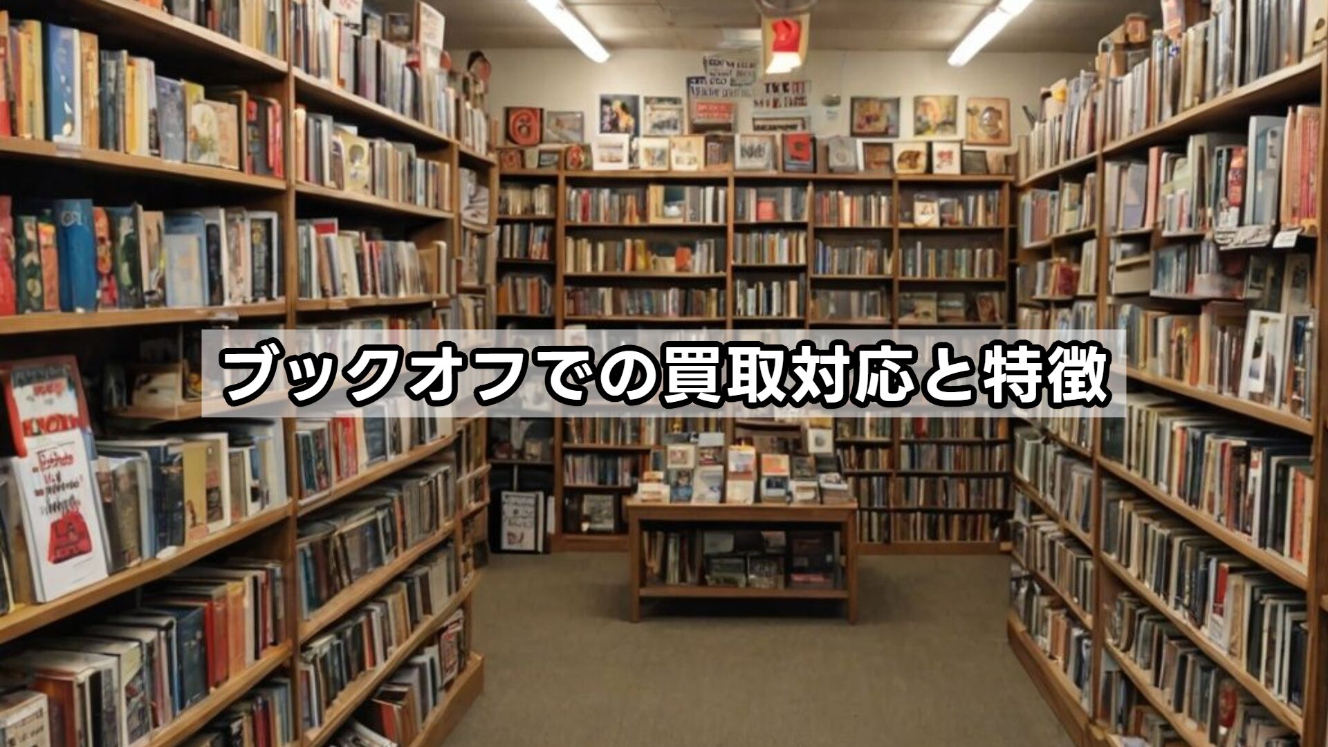 ブックオフでの買取対応と特徴